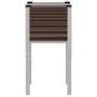 Jardinera de acero marrón 45x45x88 cm de , Maceteros y jardineras - Ref: Foro24-4008965, Precio: 41,19 €, Descuento: %