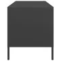 TV-Möbel aus schwarzem kaltgewalztem Stahl 101,5x39x43,5 cm von , TV-Möbel - Ref: Foro24-851226, Preis: 88,56 €, Rabatt: %
