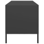 TV-Möbel aus schwarzem kaltgewalztem Stahl 101,5x39x43,5 cm von , TV-Möbel - Ref: Foro24-851226, Preis: 89,38 €, Rabatt: %