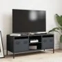 TV-Möbel aus kaltgewalztem Stahl in Anthrazit 101,5x39x43,5 cm von , TV-Möbel - Ref: Foro24-851300, Preis: 88,32 €, Rabatt: %