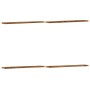 Wall shelves 4 units aged engineered wood 60x20x1.5 cm by , Closets and storage - Ref: Foro24-856297, Price: 30,94 €, Discoun...