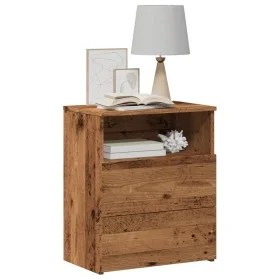 Nachttisch aus gealtertem Ingenieurholz 50x32x60 cm von , Nachttische - Ref: Foro24-856564, Preis: 51,87 €, Rabatt: %