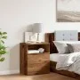 Nachttisch aus gealtertem Ingenieurholz 50x32x60 cm von , Nachttische - Ref: Foro24-856564, Preis: 52,19 €, Rabatt: %