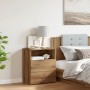 Mesita de noche madera de ingeniería roble artisan 50x32x60 cm de , Mesitas de noche - Ref: Foro24-856566, Precio: 71,41 €, D...