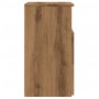 Mesita de noche madera de ingeniería roble artisan 50x32x60 cm de , Mesitas de noche - Ref: Foro24-856566, Precio: 71,41 €, D...