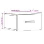 Mesita de noche de pared color roble artisan 35x35x20 cm de , Mesitas de noche - Ref: Foro24-857065, Precio: 34,67 €, Descuen...