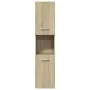 3-piece bathroom furniture set made of Sonoma oak plywood. by , Bathroom furniture - Ref: Foro24-3324992, Price: 91,32 €, Dis...