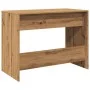 Escritorio de madera de ingeniería roble artisan 101x50x76,5 cm de , Escritorios - Ref: Foro24-856765, Precio: 98,93 €, Descu...