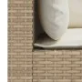 Sofás de esquina jardín con cojines 2 uds ratán sintético beige de , Sofás de exterior - Ref: Foro24-365916, Precio: 173,59 €...