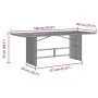 Set de mesa y sillas de jardín 7 pzas y cojines ratán PE negro by , Garden sets - Ref: Foro24-3276984, Price: 952,28 €, Disco...