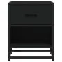 Mesitas de noche 2 uds madera ingeniería negro 40x31x50 cm de , Mesitas de noche - Ref: Foro24-848685, Precio: 84,01 €, Descu...