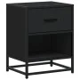 Mesitas de noche 2 uds madera ingeniería negro 40x31x50 cm de , Mesitas de noche - Ref: Foro24-848685, Precio: 84,01 €, Descu...