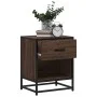 Mesitas noche 2 uds madera ingeniería marrón roble 40x31x50 cm von , Nachttische - Ref: Foro24-848693, Preis: 75,69 €, Rabatt: %