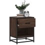 Mesitas noche 2 uds madera ingeniería marrón roble 40x31x50 cm von , Nachttische - Ref: Foro24-848693, Preis: 76,64 €, Rabatt: %