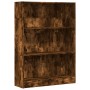 Estantería madera de ingeniería roble ahumado 80x24x109 cm von , Bücherregale und Regale - Ref: Foro24-857839, Preis: 47,30 €...
