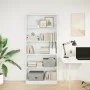 Estantería de madera de ingeniería blanca 80x24x176 cm by , Bookcases and shelves - Ref: Foro24-857853, Price: 80,14 €, Disco...