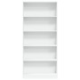 Estantería de madera de ingeniería blanca 80x24x176 cm von , Bücherregale und Regale - Ref: Foro24-857853, Preis: 83,19 €, Ra...