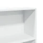 Estantería de madera de ingeniería blanca 80x24x176 cm by , Bookcases and shelves - Ref: Foro24-857853, Price: 80,14 €, Disco...