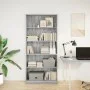 Estantería de madera de ingeniería gris Sonoma 80x24x176 cm de , Librerías y estanterías - Ref: Foro24-857858, Precio: 73,89 ...