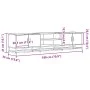 Mueble para TV madera de ingeniería roble Sonoma 180x35x41 cm von , TV-Möbel - Ref: Foro24-3300776, Preis: 106,67 €, Rabatt: %