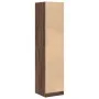 Armario botiquín madera ingeniería marrón roble 40x41x174,5 cm by , Lockers and storage cabinets - Ref: Foro24-3309651, Price...