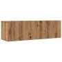 Muebles para TV de pared 2 uds roble artesanal 100x30x30 cm von , TV-Möbel - Ref: Foro24-857018, Preis: 94,33 €, Rabatt: %
