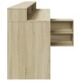 Escritorio con LED madera ingeniería roble Sonoma 200x104x91 cm by , Desks - Ref: Foro24-3309467, Price: 174,74 €, Discount: %