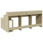 Escritorio con LED madera ingeniería roble Sonoma 200x104x91 cm by , Desks - Ref: Foro24-3309467, Price: 171,57 €, Discount: %