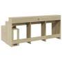 Escritorio con LED madera ingeniería roble Sonoma 200x104x91 cm by , Desks - Ref: Foro24-3309467, Price: 174,74 €, Discount: %