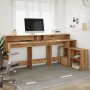 Escritorio con LED madera ingeniería artisian 200x104x91 cm by , Desks - Ref: Foro24-3309473, Price: 177,57 €, Discount: %