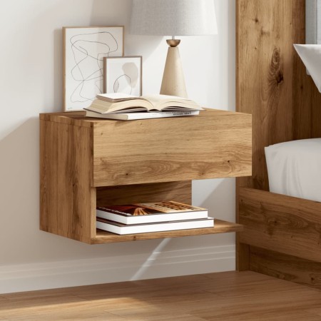 Mesita de noche de pared roble artisian de , Mesitas de noche - Ref: Foro24-856822, Precio: 46,40 €, Descuento: %
