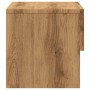 Mesita de noche de pared roble artisian de , Mesitas de noche - Ref: Foro24-856822, Precio: 46,40 €, Descuento: %