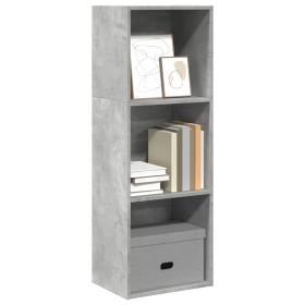Estantería de madera de ingeniería gris hormigón 40x30x114 cm by , Bookcases and shelves - Ref: Foro24-857870, Price: 41,02 €...