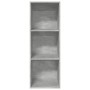 Estantería de madera de ingeniería gris hormigón 40x30x114 cm by , Bookcases and shelves - Ref: Foro24-857870, Price: 41,02 €...