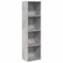 Estantería de madera de ingeniería gris hormigón 40x30x152 cm by , Bookcases and shelves - Ref: Foro24-857879, Price: 50,93 €...