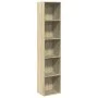 Estantería de madera de ingeniería roble Sonoma 40x30x189 cm by , Bookcases and shelves - Ref: Foro24-857887, Price: 65,19 €,...
