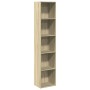 Estantería de madera de ingeniería roble Sonoma 40x30x189 cm by , Bookcases and shelves - Ref: Foro24-857887, Price: 65,46 €,...
