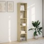 Estantería de madera de ingeniería roble Sonoma 40x30x189 cm by , Bookcases and shelves - Ref: Foro24-857887, Price: 65,46 €,...