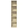Estantería de madera de ingeniería roble Sonoma 40x30x189 cm by , Bookcases and shelves - Ref: Foro24-857887, Price: 65,19 €,...