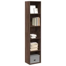 Estantería madera de ingeniería marrón roble 40x30x189 cm von , Bücherregale und Regale - Ref: Foro24-857891, Preis: 62,18 €,...