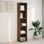 Estantería madera de ingeniería marrón roble 40x30x189 cm de , Librerías y estanterías - Ref: Foro24-857891, Precio: 61,88 €,...