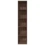 Estantería madera de ingeniería marrón roble 40x30x189 cm de , Librerías y estanterías - Ref: Foro24-857891, Precio: 61,88 €,...