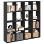 Estantería librería madera ingeniería negra 137,5x29x137,5 cm by , Bookcases and shelves - Ref: Foro24-3310290, Price: 156,09...