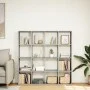 Estantería madera de ingeniería gris hormigón 137,5x29x137,5 cm von , Bücherregale und Regale - Ref: Foro24-3310292, Preis: 1...