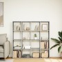 Estantería madera de ingeniería gris hormigón 137,5x29x137,5 cm von , Bücherregale und Regale - Ref: Foro24-3310292, Preis: 1...