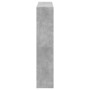 Estantería madera de ingeniería gris hormigón 137,5x29x137,5 cm von , Bücherregale und Regale - Ref: Foro24-3310292, Preis: 1...
