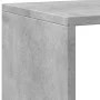 Estantería madera de ingeniería gris hormigón 137,5x29x137,5 cm von , Bücherregale und Regale - Ref: Foro24-3310292, Preis: 1...