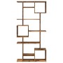 Estantería de madera de ingeniería roble ahumado 92x29x188 cm von , Bücherregale und Regale - Ref: Foro24-3310320, Preis: 134...