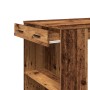 Mesa alta de bar madera ingeniería envejecida 102x70x103,5 cm von , Küchen- und Esstische - Ref: Foro24-3309328, Preis: 143,9...