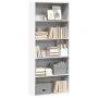 Estantería madera ingeniería blanca 80x30x189cm de , Librerías y estanterías - Ref: Foro24-3314669, Precio: 91,69 €, Descuent...